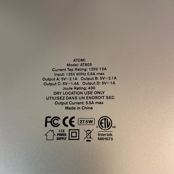 Atomi 4 port USB charging station - Picture 3 of 3